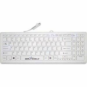Seal Shield Cleanwipe Keyboard - Cable Connectivity - USB 3.0 Interface - LED - 99 Key(s) - English (US) - QWERTY Layout -