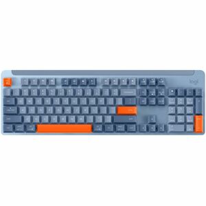 Logitech Signature K865 键盘 - 无线 连接 - A 型 USB 接口 - 机械 按键开关 - 蓝牙 - 10 m - 2.40 GHz - 104 按键 - Windows 10, macOS 10.15, iPadO