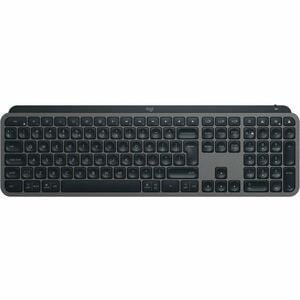 Logitech MX Keys S Keyboard - Compact - Wireless Connectivity - USB Interface - English (US) - QWERTY Layout - Graphite - 