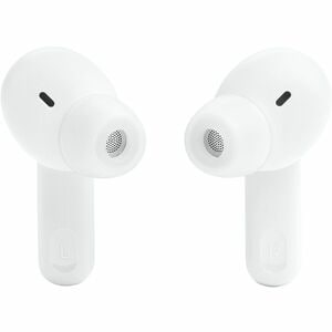 JBL Tune Beam True Wireless Earbud Stereo Earset - White - Binaural - In-ear - Bluetooth - Noise Canceling - USB Type C