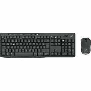 Logitech MK370 Robust Tastatur & Maus - QWERTZ - Deutsch - Tastatur, Kabellos, Bluetooth USB Typ-A, Plunger, Graphit - Mau