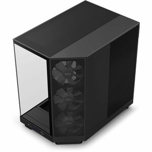 NZXT H6 Flow Computer Case - ATX Motherboard Supported - Mid-tower - Tempered Glass, Galvanized Cold Rolled Steel (SGCC) -