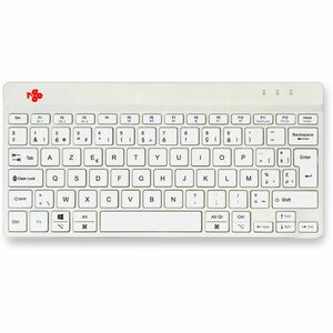 R-Go Compact Break ergonomic keyboard, QWERTY (US) - bluetooth, white