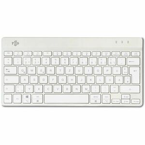 R-Go Compact Break ergonomic keyboard, QWERTY (US) - bluetooth, white