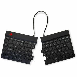 R-Go Split Break Keyboard - R-Go Split Break ergonomic keyboard, with break software, Bluetooth 5.0, AZERTY (BE) layout, w