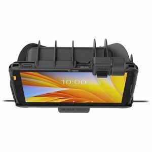 RAM Mounts Tough-Dock Power + Dual USB with Latch for Zebra ET4x 10" Tablet - Docking - Tablet PC - Charging Capability - 
