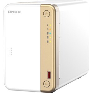 QNAP Turbo NAS TS-262-4G 2 x Total de compartimientos Sistema de almacenamiento SAN/NAS - 4GB Flash Memory Capacity - Inte