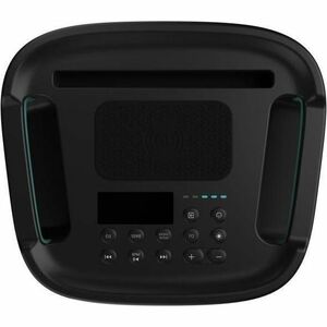 Hisense Party Rocker One HP100 2.0 Pórtatil Bluetooth Sistema de Altavoces - 300W RMS - Negro, Verde - 40Hz a 20kHz - Bate