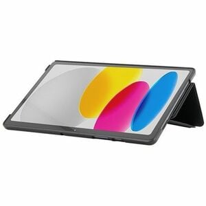 MOBILIS RE.LIFE Carrying Case (Flap) for 27.7 cm (10.9") Apple iPad (10th Generation) iPad - Black - Drop Resistant, Scrat