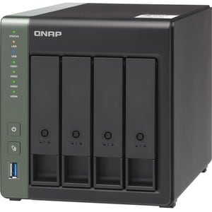 QNAP, QNAP Cost-effective Business NAS with Integrated 10GbE SFP+ Port - Alpine AL-314 Quad-core (4 Core) 1.70 GHz - 4 x H