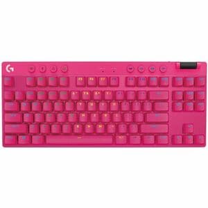 Logitech G PRO X TKL Gaming Keyboard - Wireless Connectivity - USB 2.0 Interface - RGB LED - English (US) - QWERTY Layout 