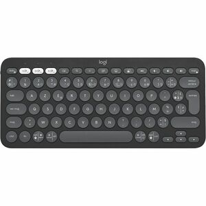 Clavier Logitech Pebble Keys 2 K380s - Sans fil Connectivité - USB Interface - Français - AZERTY Disposition - Bluetooth -