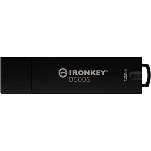 Pen Drive Kingston IronKey D500S D500S Robusto - 128 GB - USB 3.2 (Gen. 1) Tipo A - XTS-AES, 256-bit AES - TAA Conforme - 