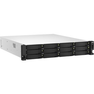 QNAP TS-h1887XU-RP-E2334-16G SAN/NAS Storage System - 1 Xeon E-2334 Quad-core (4 Core) 3.40 GHz - 18 x HDD Supported - 0 x