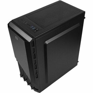 Vorago Gabinete para computadora gamer - ATX, ITX, Micro ATX, EATX Placa base admitida - Torre - Vidrio templado - 2 x Com
