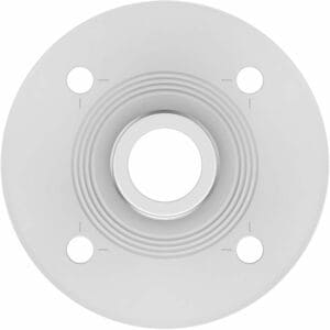 Hanwha Techwin Mounting Bracket for Mounting Adapter - White - Aluminum