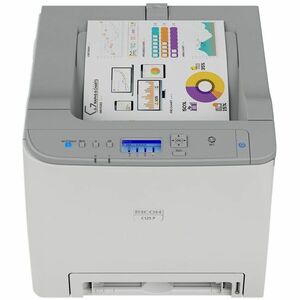 Ricoh C125 P Desktop Wireless Laser Printer - Color - 26 ppm Color - 2400 x 600 dpi Print - 251 Sheets Input - Ethernet - 
