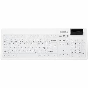 Active Key Keyboard - Cable Connectivity - USB 2.0 Interface - Pan-Nordic - Black, White - Membrane Keyswitch