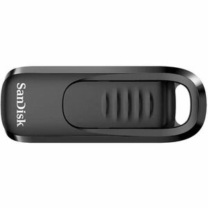 SanDisk Ultra Slider SDCZ480-064G-G46 64 GB USB 3.2 (Gen 1) Type C Flash Drive - 128-bit AES - 300 MB/s Read Speed