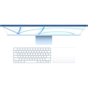 Apple iMac MQRR3CH/A 一体机 - Apple - 8 GB - 512 GB SSD - 61 cm (24") 4.5K - 台式机 - 蓝 - Apple M3 芯片 - 4480 x 2520 - IEEE 802.1