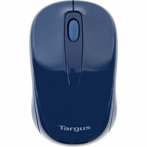 Targus AMW600 Mouse - Radio Frequency - USB - Optical - Blue - Wireless - 2.40 GHz - 1600 dpiAA Battery Supported