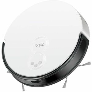 Tapo RV20 Mop Plus Bagged Robot Vacuum/Mop - 4 L Dust Capacity - 300 mL Water Tank Capacity - Brush - Carpet - HEPA - Pet 