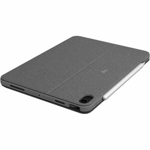 Logitech Combo Touch Keyboard/Cover Case Apple iPad Air (5th Generation), iPad Air (4th Generation) Tablet - Grey - Scuff 