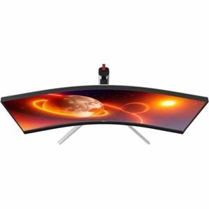 Mobile Pixels 34" Class WQHD Curved Screen Gaming Mini LED Monitor - 34" Viewable - Mini LED Backlight - 2560 x 1440 - 100