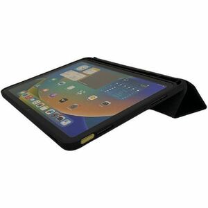 DEQSTER Slim Case Tasche für 27,7 cm (10,9 Zoll) Apple iPad (10. Generation) Tablet - Schwarz - MicroFiber, Polyurethan, T