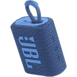 JBL Go 3 Eco Portable Bluetooth Speaker System - 4.2 W RMS - Blue - 110 Hz to 20 kHz - Battery Rechargeable - 1 Pack