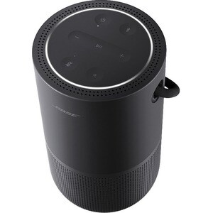 Bose Tragbar Bluetooth Smart Speaker - Google Assistant, Alexa Unterstützt - Schwarz - 360° Circle Sound - Wireless LAN - 