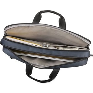 MOBILIS Executive Tasche (Aktentasche) für 35,6 cm (14 Zoll) bis 40,6 cm (16 Zoll) Notebook - Blau, Schwarz - 210D Nylon K