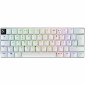 Logitech G PRO X 60 Gaming Keyboard - Compact - Wired/Wireless Connectivity - USB 2.0 Type A Interface - RGB LED - English