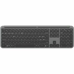 Logitech Signature Slim K950 Keyboard - Wireless Connectivity - USB Type A Interface - Spanish - QWERTY Layout - Graphite 