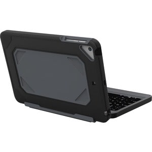 ZAGG Rugged Book Keyboard/Cover Case (Book Fold) for 20.1 cm (7.9") Apple iPad mini Tablet - Black - Shock Absorbing, Drop