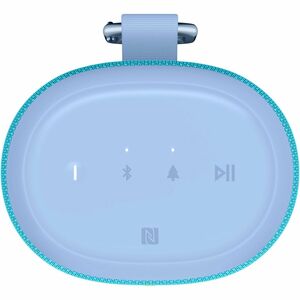 Ultimate Ears EVERBOOM Bluetooth Speaker System - Azure Blue - Surround Sound - Near Field Communication - Battery Recharg