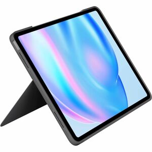 Logitech Combo Touch Tastatur/Cover für 33 cm (13 Zoll) Apple iPad Air 13 (2024) iPad Air - Grau - Plastik Körper - Abrieb