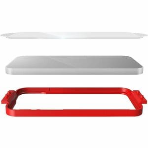 invisibleSHIELD Glass Elite Privacy 360 Aluminosilicate Tempered Glass Privacy Screen Filter for Apple iPhone 16, iPhone 1