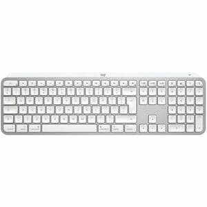 Logitech MX Keys S Keyboard - Full-size - Wireless Connectivity - English (US) - QWERTY Layout - Pale Gray - Membrane/Scis