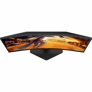 AOC C27G4ZXE 27" Class Full HD Curved Screen Gaming LED Monitor - 16:9 - Matte Black - 68.6 cm (27") Viewable - Fast IPS -