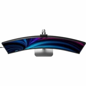 Philips 49B2U6903CH 49" (124.5 cm) Class Webcam Dual Quad HD (DQHD) Curved Screen LED Monitor - 32:9 - Textured Charcoal -