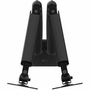 j5create JTSA102 Mounting Arm for Monitor - Black - Landscape/Portrait - Height Adjustable - 2 Display(s) Supported - 43.2