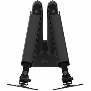 j5create JTSA102 Mounting Arm for Monitor - Black - Landscape/Portrait - Height Adjustable - 2 Display(s) Supported - 43.2