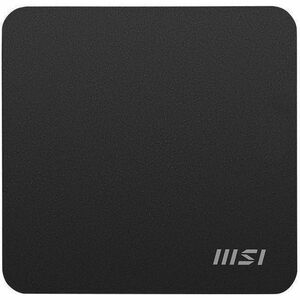 MSI Cubi NUC 1M Cubi NUC 1M-037ES Desktop AI Computer - Intel Core 3 100U - 8 GB - 256 GB SSD - Mini PC - Black - Intel Ch