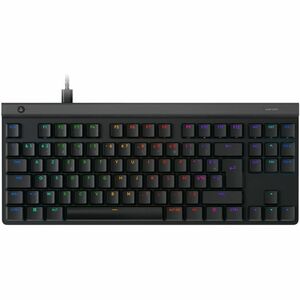 Logitech G G515 TKL Gaming Keyboard - Cable Connectivity - USB Interface - RGB LED - French - AZERTY Layout - Black - GL T