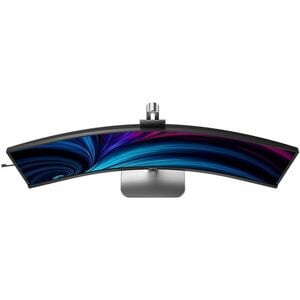 Philips 49B2U6903CH 49 Zoll Class Webcam Dual Quad HD (DQHD) Gekrümmter Bildschirm LED-Monitor - 32:9 Format - Dunkelgrau 