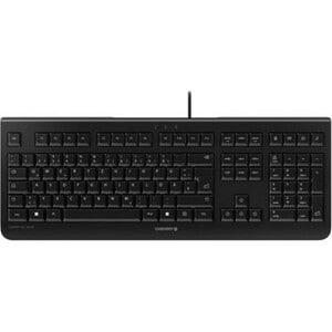 CHERRY KC 1000 Teclado - Cabo Conectividade - USB Interface - Checo, Eslovaco - QWERTZ Layout - Preto - 105 Key(s) - 4 Tec