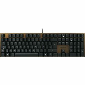 CHERRY KC 200 MX Teclado - Cabo Conectividade - USB tipo A Interface - Alemão - QWERTZ Layout - Preto, Bronze - Mecânica/M