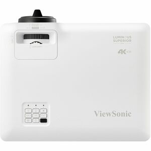ViewSonic Luminous Superior LS901-4K Laser Projector - 16:9 - Ceiling Mountable, Wall Mountable - White - High Dynamic Ran