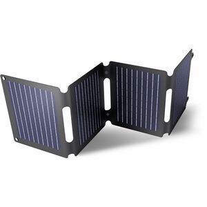 Trust Solarpanel - 26,10 cm (10,28 Zoll) Höhe x 100 cm (39,37 Zoll) Breite x 1,50 cm (0,59 Zoll) Tiefe - Schwarz